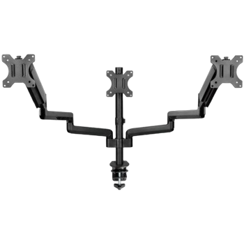 Table/desk 3-display mounting arm Gembird (rotate,tilt,swivel),17”-27”,up to 7 kg,VESA:75x75,100x100 