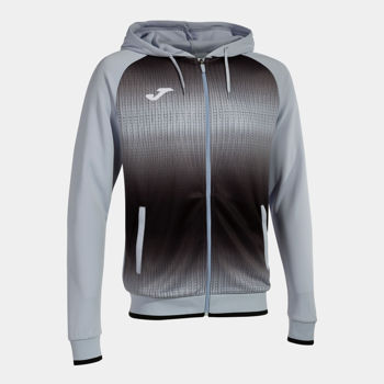 FINAL SALE - Олимпийка JOMA - TIGER V ZIP-UP HOODIE SKY BLUE BLACK 