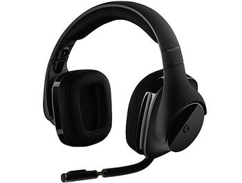 Logitech G533 Wireless 7.1 Surround Gaming Headset, 40mm PRO-G Driver, Headset: 20Hz-20kHz, Microphone: 100Hz-20kHz, Battery Life: 15 hours, 981-000634 (casti cu microfon/наушники с микрофоном)