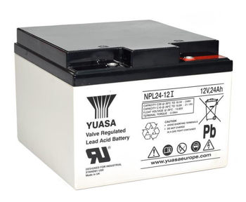 Baterie UPS 12V/  24AH Yuasa NPL24-12I, 10-12 years, Long Life 