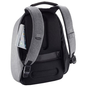 Backpack Bobby Hero Regular, anti-theft, P705.292 for Laptop 15.6" & City Bags, Grey 