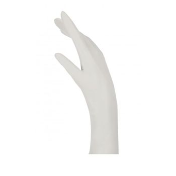 Латексные перчатки SOFT TOUCH, размер S, WHITE, ОПУДРЕННЫЕ, 100шт, BM 