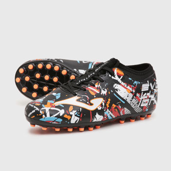 Футбольные бампы JOMA - EVOLUTION 2331 BLACK WHITE RED ARTIFICIAL GLASS 