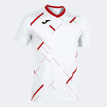 FINAL SALE- Футболка JOMA -  TIGER III T-SHIRT WHITE RED 