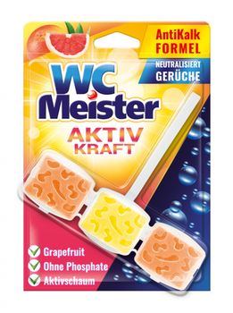Toaletă bloc WC Meister parfum Grapefruit 45 g 