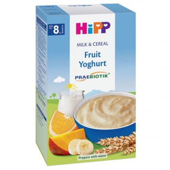 купить Hipp каша пшеничная молочная с пробиотиками, фрукты и йогурт, 8+мес. 250г в Кишинёве 