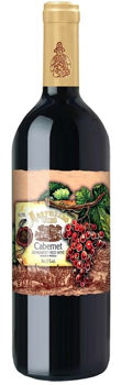 Basavin Vinul bunicului Cabernet Sauvignon, vin roșu demidulce, 1 L 