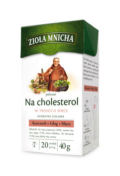 купить Чай Monastic Herbs for Cholesterol, 20 шт в Кишинёве 