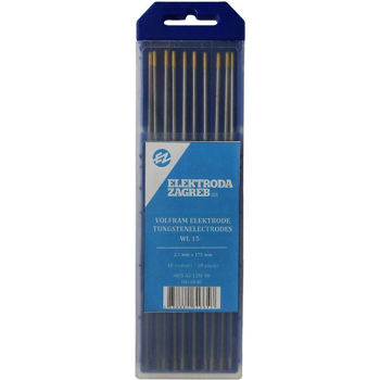 Electrod de sudură Elektroda Zagreb VOR58166 Electrozi EZ WOLFRAM WL15 2.0*175 auriu
