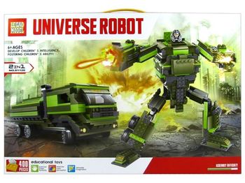 Constructor "Legao" Universe Robot, 400 detalii 