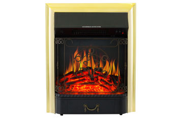 Semineu electric Royal Flame Majestic FX Brass 