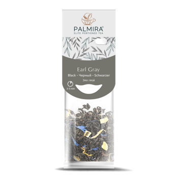Чай Palmira Earl Grey 24 гр чёрный с бергамотом 