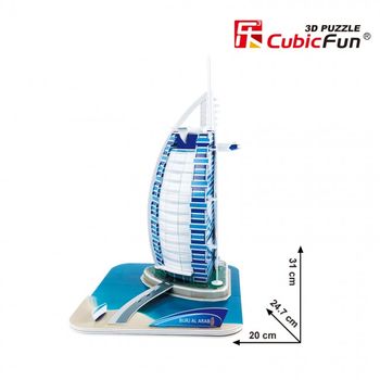 купить CubicFun пазл  3 D Burjal-Arab в Кишинёве 