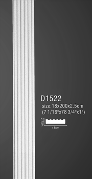 D1522 ( 18 x 2.5 x 200 cm.) 