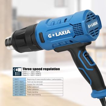 cumpără Pistol cu aer cald Galaxia 56601  -1800W în Chișinău 