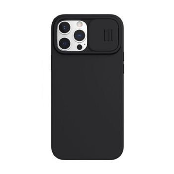 Nillkin Apple iPhone 13, CamShield Silky Magnetic Silicone Case, Elegant Black 