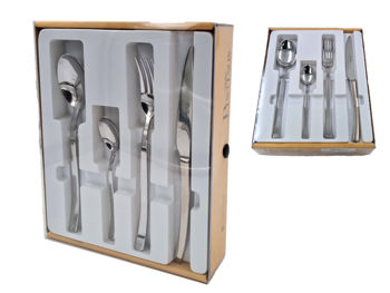 Set de tacimuri Pinti Pitagora 24buc, inox 