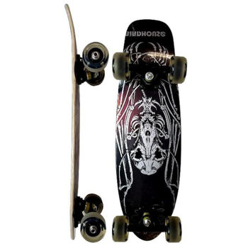 Skateboard Promstore 38020 69X21cm, светящиеся колеса, дерево