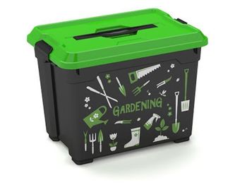 Container cu organizator Moover Gardening S, 38X26.5X29.5cm 