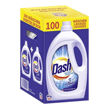 DASH Alpine freshness гель Универсальный, 100 стир., 2x2.75Л 