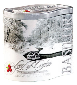 купить Чай черный Basilur Four Seasons WINTER TEA, металлическая коробка, 100 г в Кишинёве 