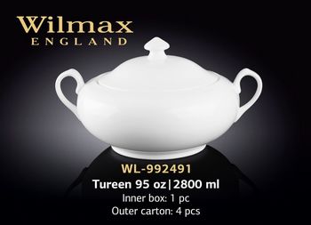 Bol pentru supa WILMAX WL-992491/1C (2,8 L) 
