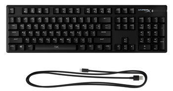 Gaming Keyboard HyperX Alloy Origins, Mechanical, Steel frame, Onboard memory, MX Red, RGB, USB 