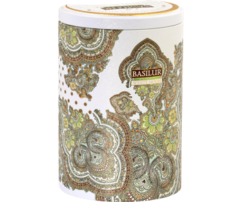 Ceai verde  Basilur Oriental Collection  WHITE MOON, cutie metalică  100g 