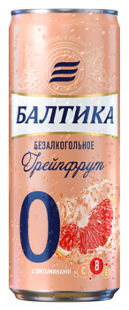 Baltika Grapefruit №0 0.33L CAN 