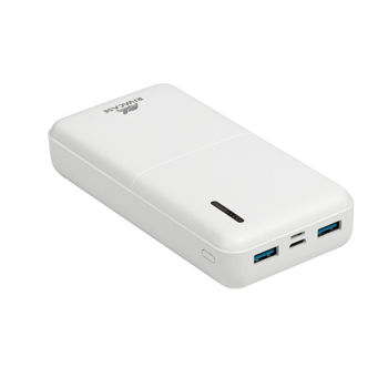 Power Bank Rivacase 20000 mAh QC 3.0/PD, VA2572, White 