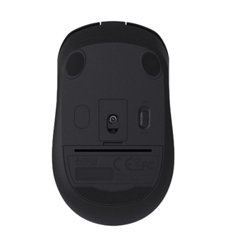 Wireless Mouse A4Tech FG12, Optica, 1200 dpi, 3 buttons, Ambidextrous, 1xAA, Black 