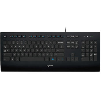 Клавиатура Logitech K280E PRO Black Corded Keyboard , USB, 920-005215 (tastatura/клавиатура)