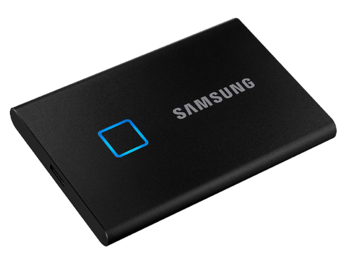 1.0TB (USB3.2/Type-C) Samsung Portable SSD T7 Touch 