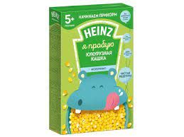 Каша Heinz Я пробую молочная кукурузная  (4+ мес.), 180 г 