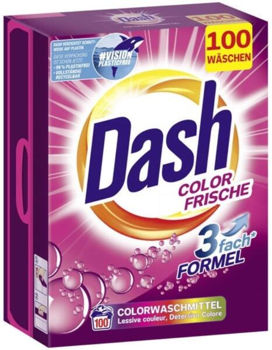 Стиральный порошок Dash Color Frische 6кг 100стирок 
