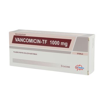 cumpără Vancomycin -TF 1000mg pulb.sol.inj. N5 în Chișinău 
