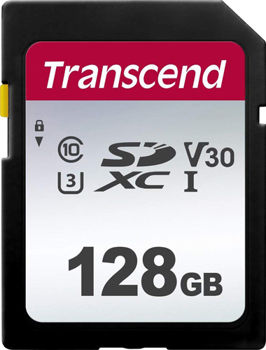 Карта памяти Transcend 128GB SDXC Class 10 UHS-I 500x 