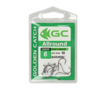 Крючки Golden Catch Allround Nr6, 10шт 