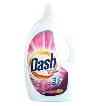 DASH COLOR Frische  detergent gel,100 spălări, 2x2.75L 