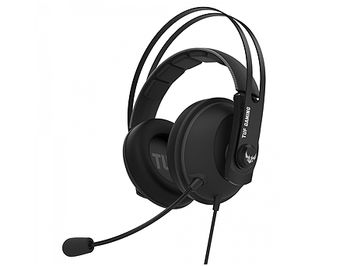 ASUS Gaming Headset TUF Gaming H7 Core Gun-Metal, Driver 53mm Neodymium, Impedance 32 Ohm, Headphone: 20 ~ 20000 Hz, Sensitivity microphone: -45 dB, Cable 1.2m, 3.5 mm(1/8”) connector Audio/mic combo