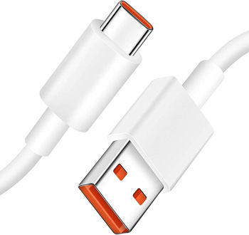 Xiaomi Cable Type-A to Type-C 6A, White 