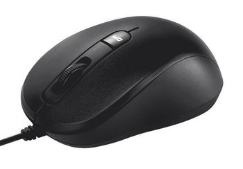 Mouse Asus MU101C Silent, Optical, 1000-3200 dpi, 4 buttons, Ambidextrous, Black 