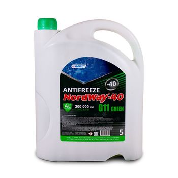 ANTIFREEZE NORDWAY G11 -40 5L VERDE 