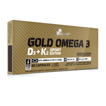 Gold Omega 3 D3 + K2 Sport Edition 60 Caps 