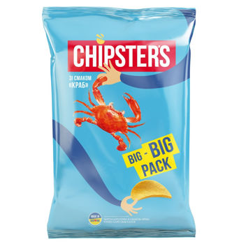 Cips FLINT cu gust crab 160g 