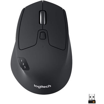Мышь беспроводная Logitech M720 Triathlon Wireless Mouse, USB, 910-004791 (mouse fara fir/беспроводная мышь)