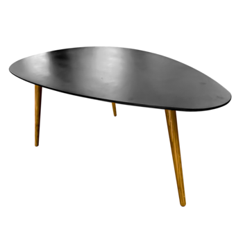 купить Деревянный стол с черной поверхностью, 1160x650x450 мм в Кишинёве 