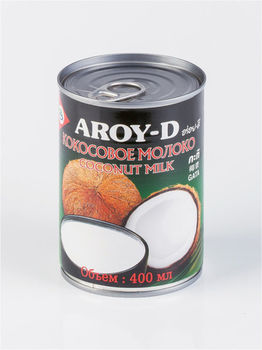 🌿 Кокосовое молоко Aroy-D 60%, 400 мл 