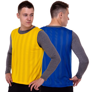 Maiou / tricou antrenament "Two colors" 62х56.5 cm CO-0791 blue/yellow (11150) 