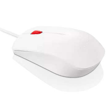 Mouse Lenovo Essential USB, White 